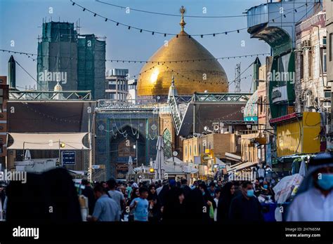 Imam Ali Holy Shrine, Najaf, Iraq Stock Photo - Alamy