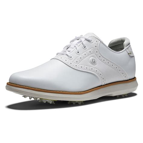 Ladies FootJoy Traditions Golf Shoes - 97906 White - Duncan Lambert ...