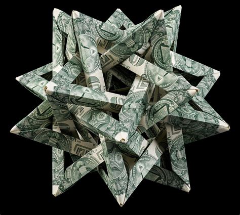 Art from money: Paper money origami | Dollar bill origami, Easy money ...