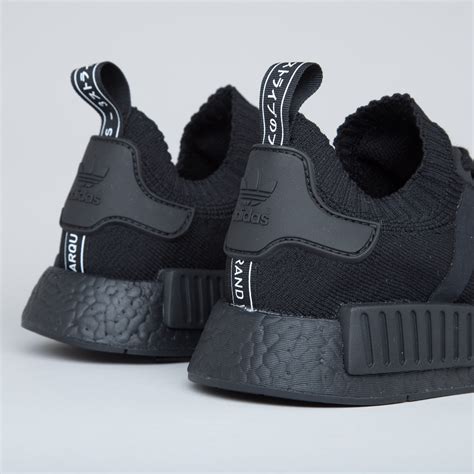 adidas Originals NMD_R1 Primeknit 'Japan Triple Black' (Core Black/Core ...