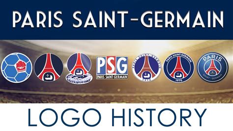 Paris Saint-Germain logo history | Evolution of Logo - YouTube