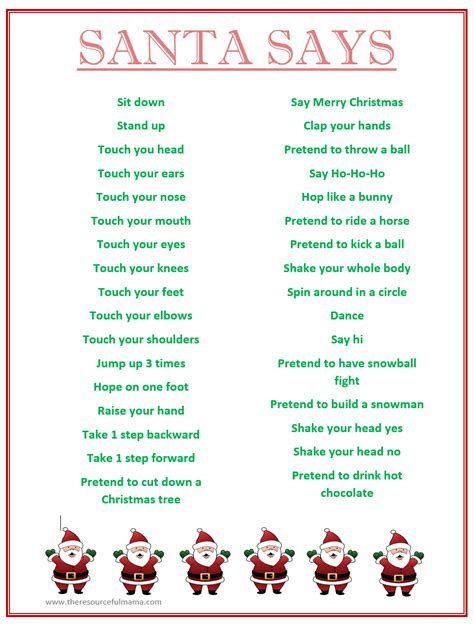 Christmas Party Games Printable Free - Printable Calendars AT A GLANCE