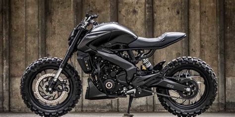 This Modified Bajaj Dominar 400 Is A Certain Beast In Black