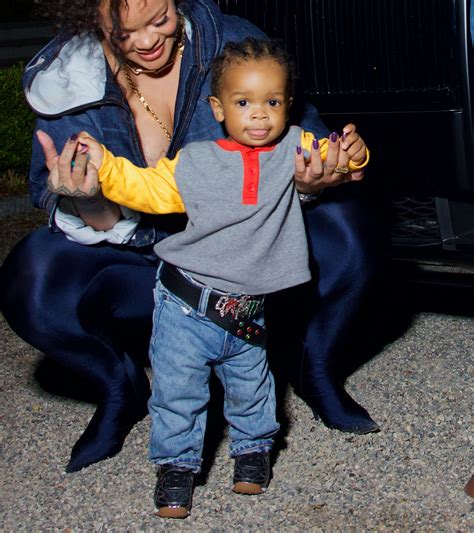 Rihanna, Baby Riot Rose, RZA, and A$AP Rocky Pose for Iconic Family ...