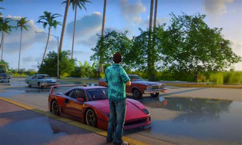 Fan makes GTA Vice City Remake in Unreal Engine 5 using GTA 5 mods