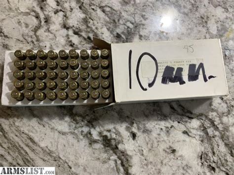 ARMSLIST - For Sale: 10 mm Ammo