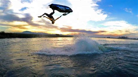 GoPro: Freestyle Jet Ski Tricks on a River with Eli Kemnitz | Jet ski ...