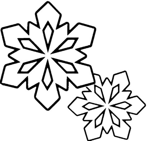 Black And White Snowflake Clipart - ClipArt Best