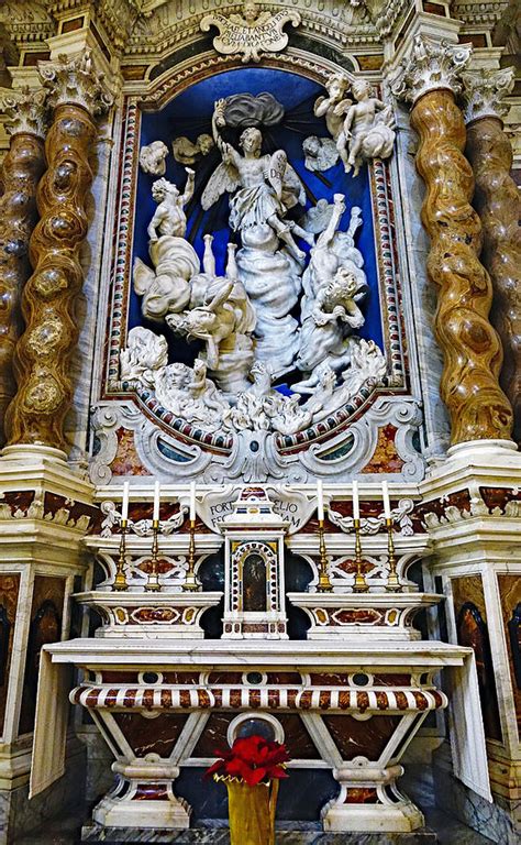 Artwork Within The Cagliari Cathedral In Cagliari Sardinia Photograph ...