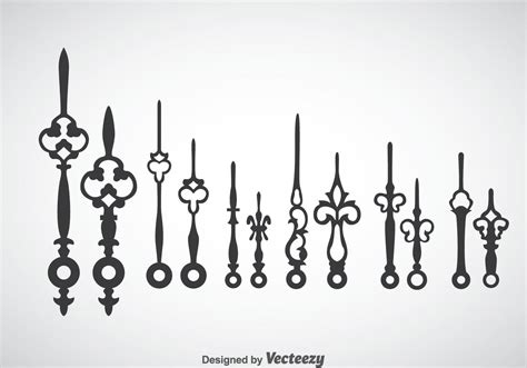 Clock Hands Vector 117002 Vector Art at Vecteezy