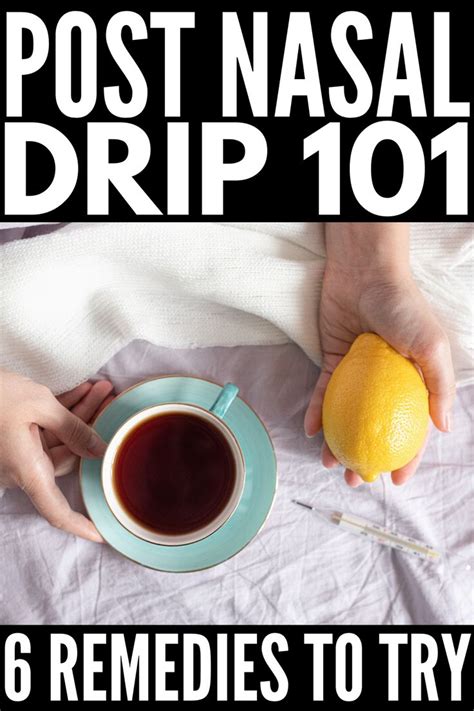 Natural Home Treatments: 6 Post Nasal Drip Remedies That Work in 2020 ...