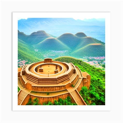 Sri Lankan Temple 15 Art Print by MdsArts - Fy