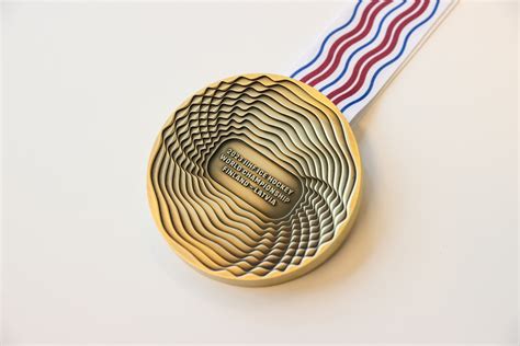 IIHF - The 2023 IIHF Ice Hockey World Championship medal honors the ...