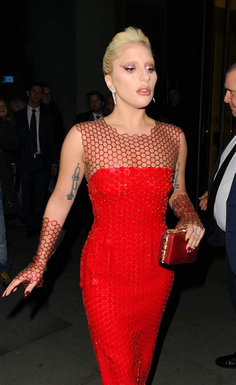 LADY GAGA at 2015 British Fashion Awards in London 11/23/2015 – HawtCelebs