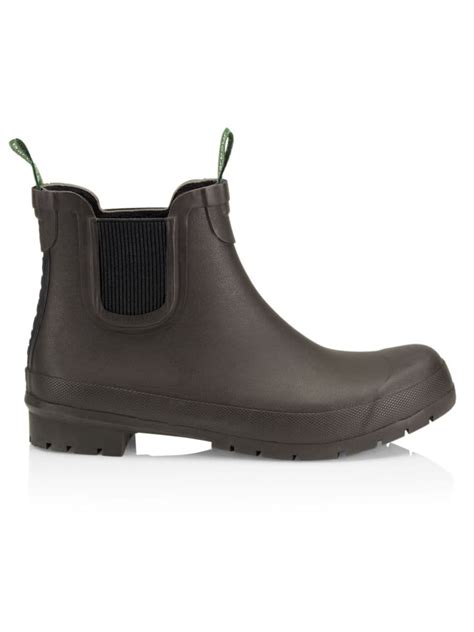 Shop Barbour Stratus Chelsea Rain Boots | Saks Fifth Avenue