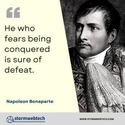 50 + Famous Napoleon Bonaparte Quotes In English