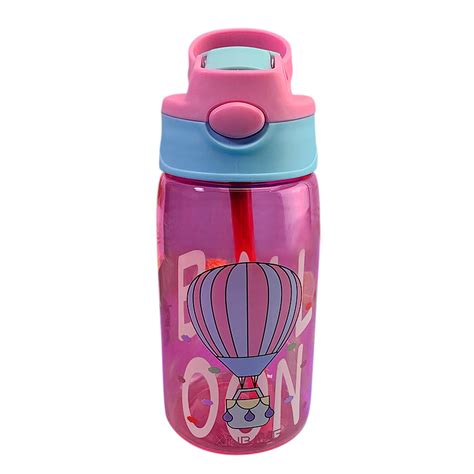 CVLIFE 480ML Children Kids Water Bottle Straw Cup Plastic BPA Free ...