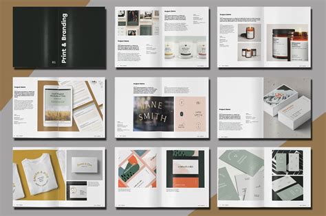 Graphic Design Portfolio Cover Page Examples