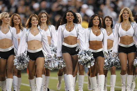 Raiderettes-nfl-cheerleader-outfits While NFL cheerleader outfits have ...