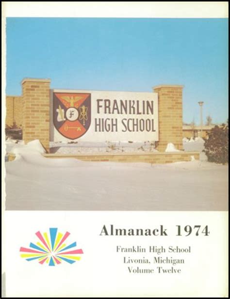 Explore 1974 Franklin High School Yearbook, Livonia MI - Classmates