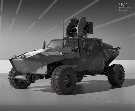 ArtStation - mrap "Volk" , EUGENE SHUSHLIAMIN | Vehicles, Futuristic ...