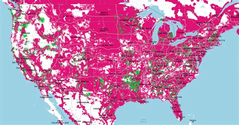 T-Mobile's Interactive Lte Coverage Map Shows How It Wants To - T ...