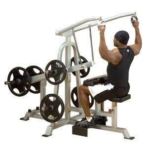 Body Solid Leverage Plate Loaded Lat Pulldown - New | Rebirth Fitness