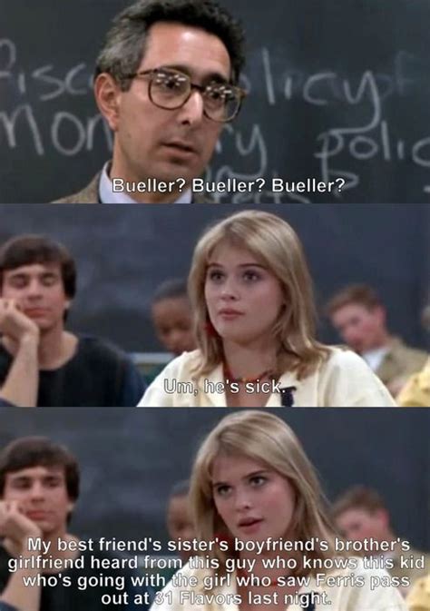 84 best Ferris Bueller quotes images on Pinterest | Ferris bueller ...