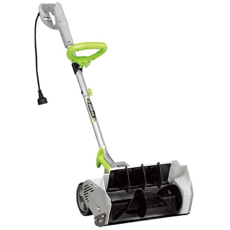 Earthwise 16" Wide Snow Shovel, Corded Electric Snow Thrower Shovel ...