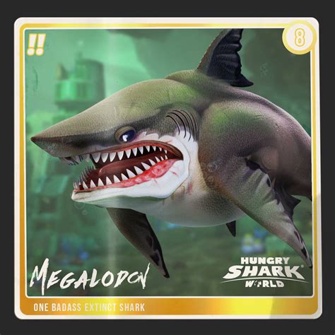 Megalodon (HSW) | Hungry Shark Wiki | FANDOM powered by Wikia