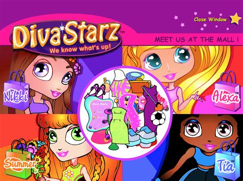 Webisodes & Minigames - Diva Starz