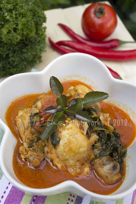 My Little Kitchen: Ayam Woku Belanga (Chicken with Spicy Chilli Woku Sauce)