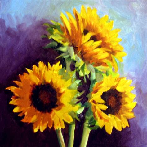 Nel's Everyday Painting: Sunflowers - SOLD