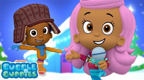 Snowy Sing Along & Snow Squad Rescues w/ Molly! ☃️ | Bubble Guppies ...