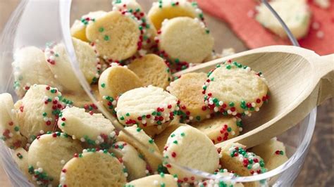 Mini Christmas Confetti Sugar Cookies recipe from Betty Crocker