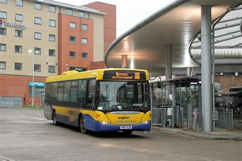 Konectbus 451 1130hrs Norwich to Bungay 090118 | These Go Ah… | Flickr