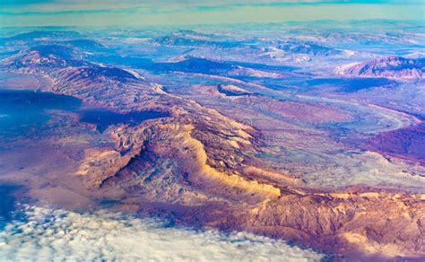 Aerial View of the Persian Plateau in Iran Stock Photo - Image of ...