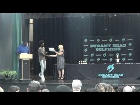 2021 2022 Durant Road Middle School Athletic Banquet - YouTube