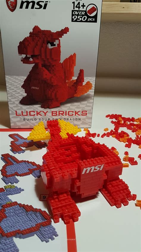 MSI Lucky Dragon Mini Bricks | Geeks3D