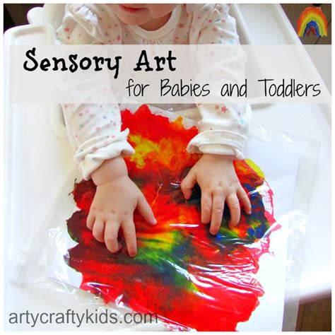 Sensory Art for Babies and Toddlers - Arty Crafty Kids