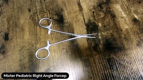 Mixter Forceps - 6 Inches Pediatric - Right Angle Artery Forceps ...