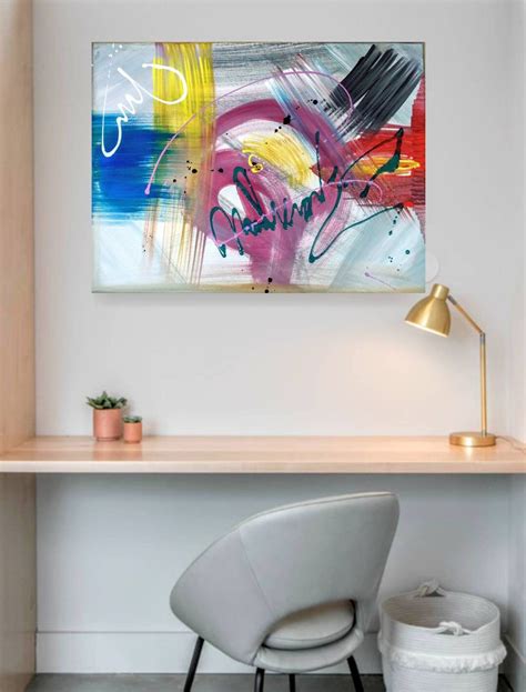 Abstract Painting Funky Painting original Painting - Etsy