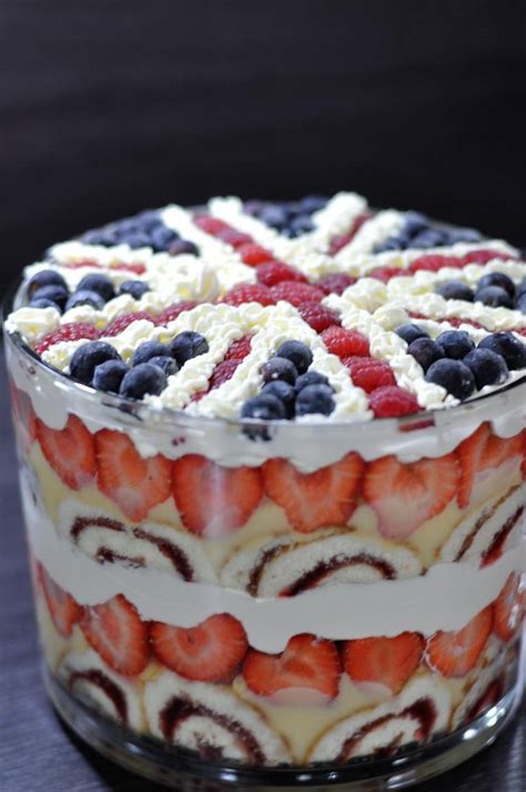 Jubilee Trifle! | Desserts, Trifle recipe, Food