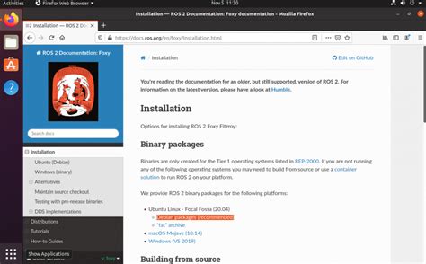 Installing ROS2 Foxy – Dave's RoboShack