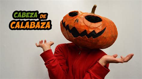 Cómo hacer una máscara de calabaza para #halloween con papel 🎃 - YouTube