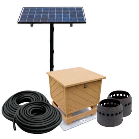 Solar Aeration Systems with Batteries for Large Pond & Lakes