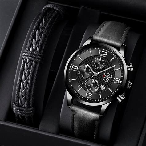 Brand Fashion Men's Watches Men Leather Quartz Clock 2023 Male Sports ...