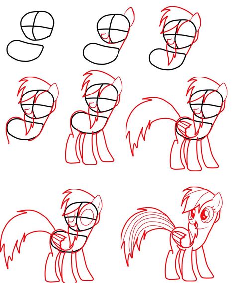 How To Draw: Rainbow Dash! by Charmaddi on DeviantArt