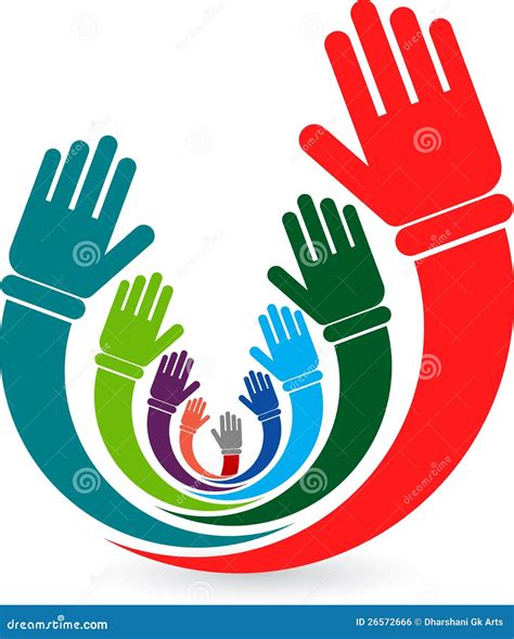 Volunteer Hands Logo