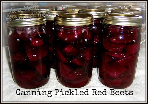 Five Simple Things: Canning Pickled Red Beets - Printable Recipe